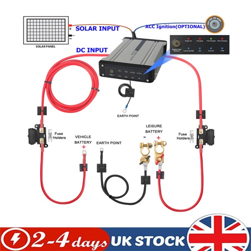 12v dc dual battery - 3m,