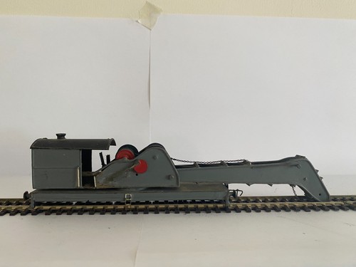 Metal kit built steam crane - metal, kit-built
