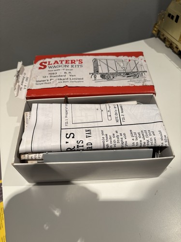 Slaters vent van - van, unmade
