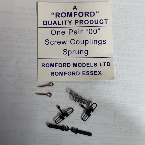 Romford brass screw - brass, link