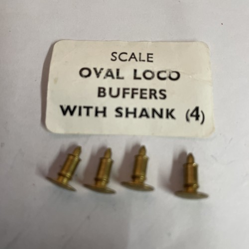 4mm turned brass - brass, oval