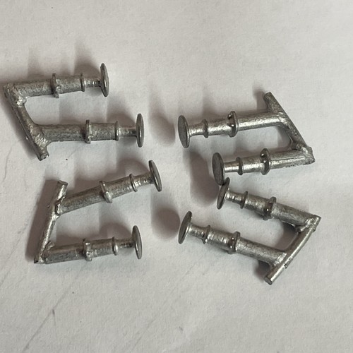 4mm white metal gwr van - metal,