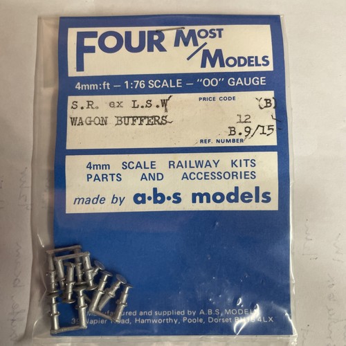 4mm lswr wagon axleboxes new - lswr,