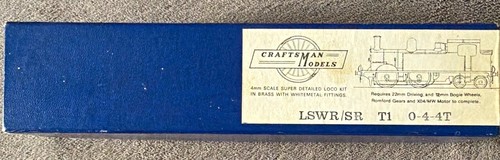 Craftsman models brass loco - brass,