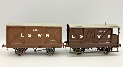 Kit built gauge lswr brown - built, o
