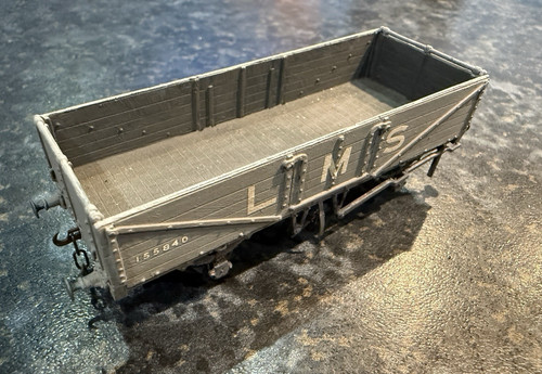 Lms long plank wagon - oo,