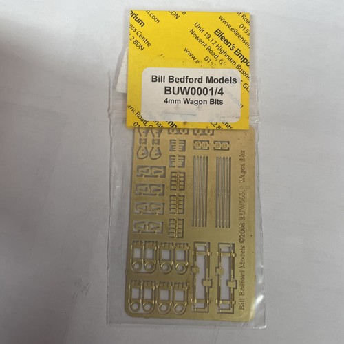 4mm etched brass wagon - , bits