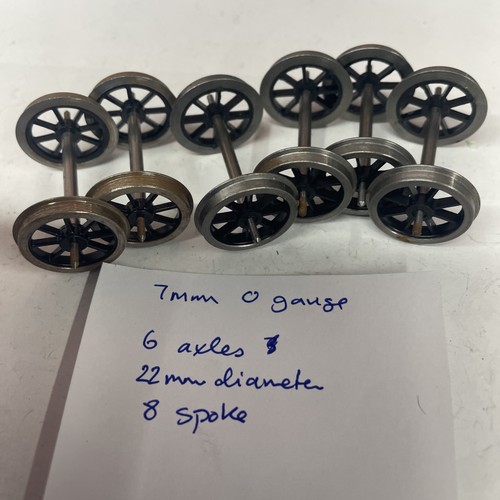7mm slaters wagon wheels - 7mm, 6